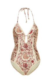 ZIMMERMANN BIKINI WITH PLUNGING NECKLINE 270503