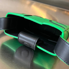 PHONE BAG 18 IN PARAKEET LAMBSKIN