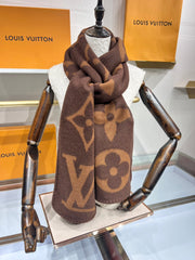 LV SCARF 240 CM IN CASHMERE 737199