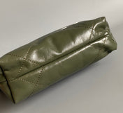 CC HOBO MINI 20CM OLIVE LAMBSKIN