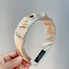 WHITE CREAM FABRIC HAIRBAND 925660