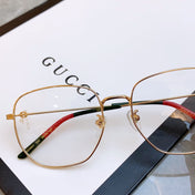 SQUARE FRAME SUNGLASSES GG0396O IN METAL