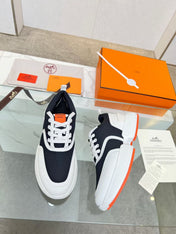 GIGA SNEAKER CHARCOAL BLUE CALFSKIN