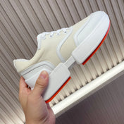 GIGA SNEAKER BLUE PASTEL PINK WHITE CALFSKIN