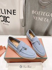 LP SUMMER CHARMS WALK LOAFERS SAPPHIRE SUEDE
