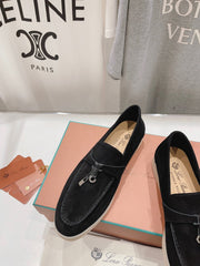 LP SUMMER CHARMS WALK LOAFERS BLACK SUEDE
