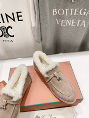 LP SUMMER CHARMS WALK LOAFERS PEANUT FLEECE