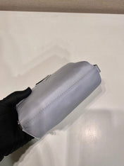 PRA CLUTCH 12 IN LIGHT GREY RE-NYLON