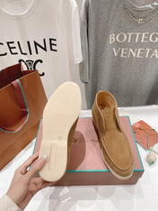 LP HIGH TOP OPEN WALK LOAFERS CAMEL SUEDE