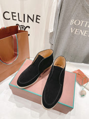 LP HIGH TOP OPEN WALK LOAFERS BLACK SUEDE