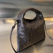 MINI HOP 25 IN HICKORY BROWN CALFSKIN
