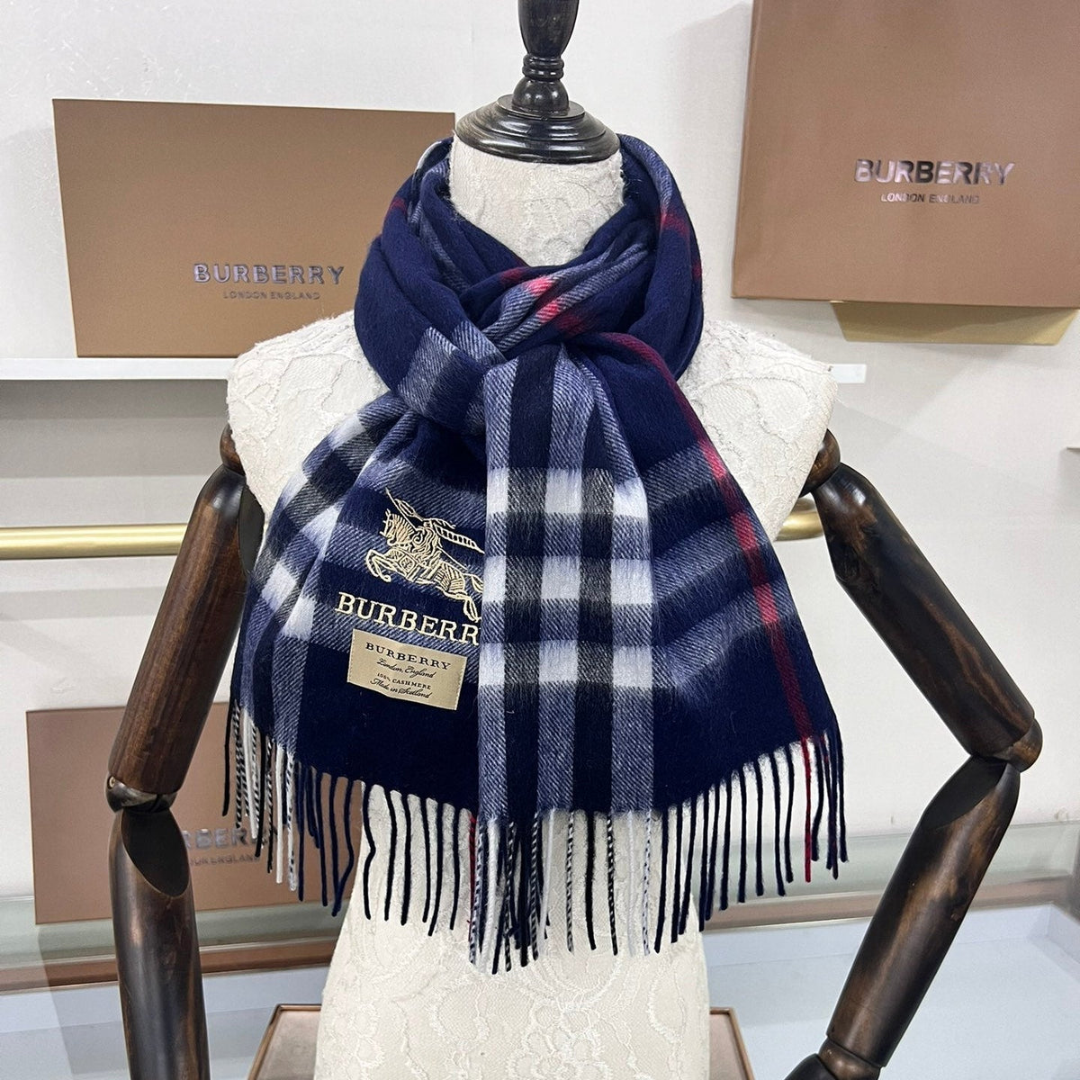 BBR SCARF 180 CM IN CASHMERE 732173
