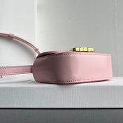 Triomphe 11 PASTEL PINK Shiny Calfskin Handbag