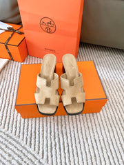 HELIA 60 SANDAL IN TUSCAN BEIGE SUEDE