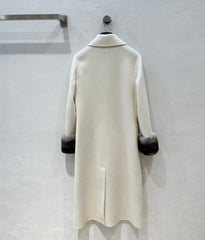 DIOR 25S LONG CASHMERE COAT STYLE 072