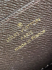 WALLET ON CHAIN LILY 20 IN BROWN MONOGRAM CANVAS GOLD HARDWARE