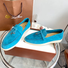 LP SUMMER CHARMS WALK LOAFERS CERULEAN SUEDE