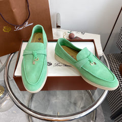 LP SUMMER CHARMS WALK LOAFERS MINT SUEDE