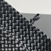 MINI COBBLE 20 BAG IN BLACK LAMBSKIN