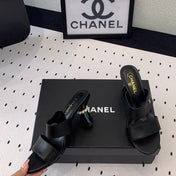 MULES black 1 LAMBSKIN