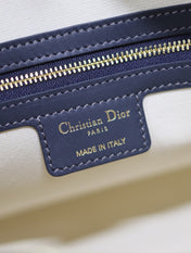 MEDIUM 31 D-VIBE BOWLING BAG IN BLUE MONOGRAM OBLIQUE JACQUARD