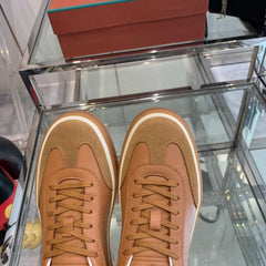LP TENNIS WALK SNEAKERS TAWNY CALFSKIN