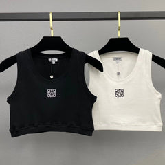 Loew Ribbed Knit Crop Top