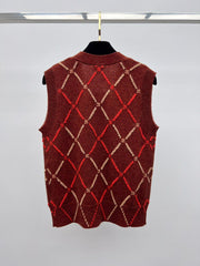 CHANEL 25S SET KNIT VEST STYLE 256