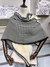 DIOR SCARF 140 CM IN CASHMERE SILK FABRIC 726470
