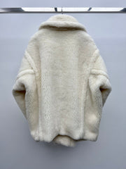 DIOR 25S CROPPED TEDDY JACKET STYLE 245