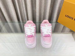 LV TRAINER PANG DING IN BABY PINK CALFSKIN
