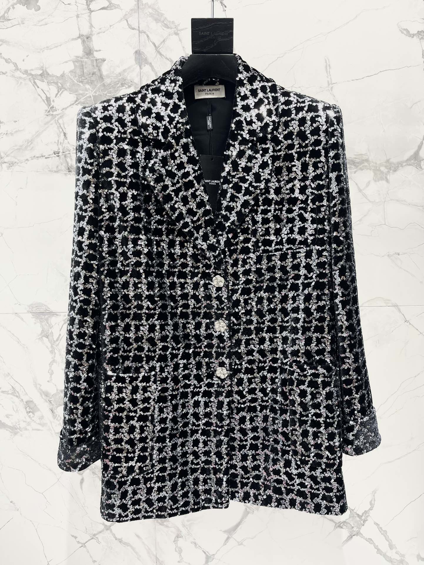 YSL 25S SEQUIN JACKET STYLE 140