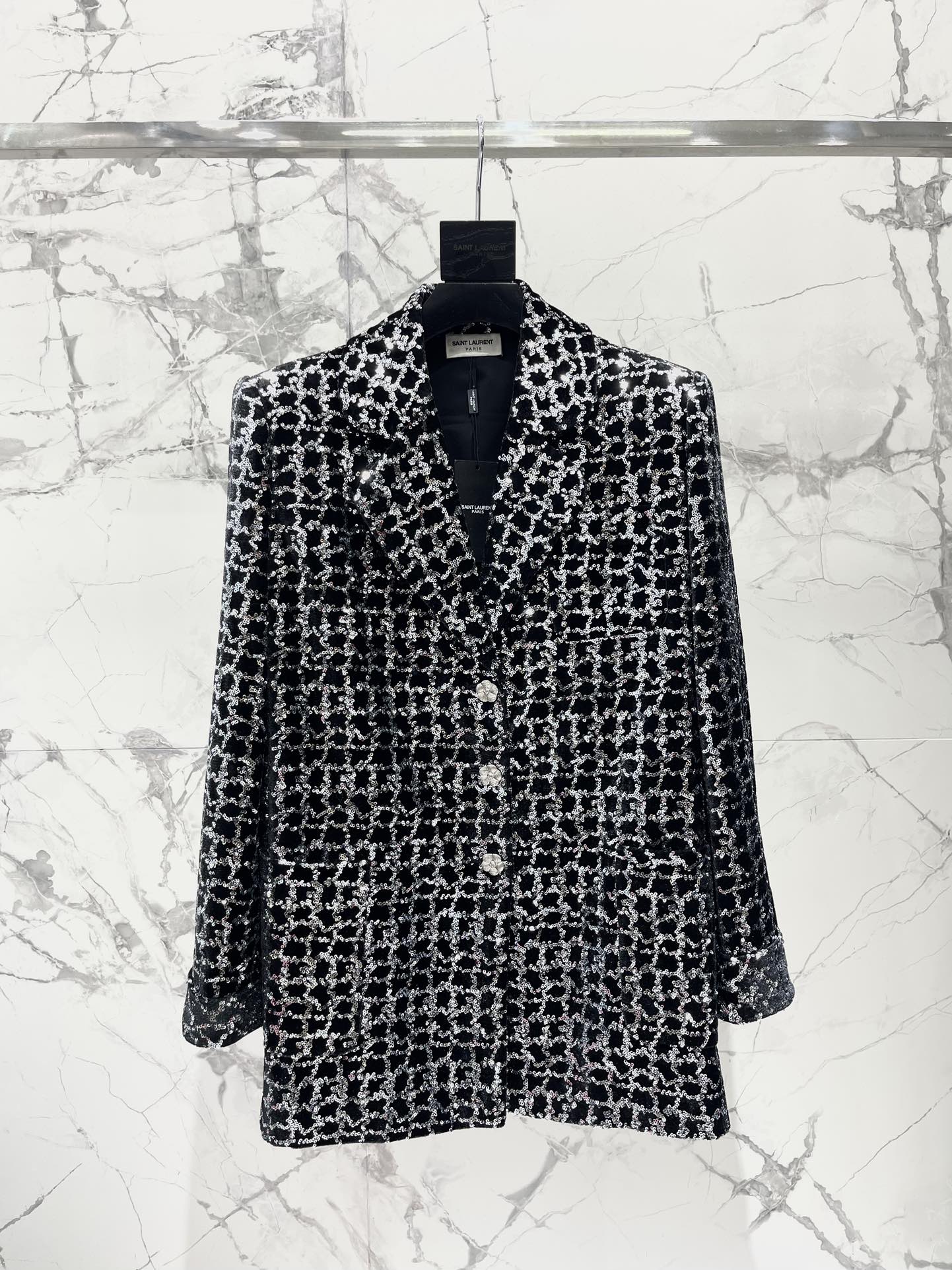 YSL 25S SEQUIN JACKET STYLE 140