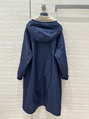MIUMIU LONG HOODED JACKET 276222