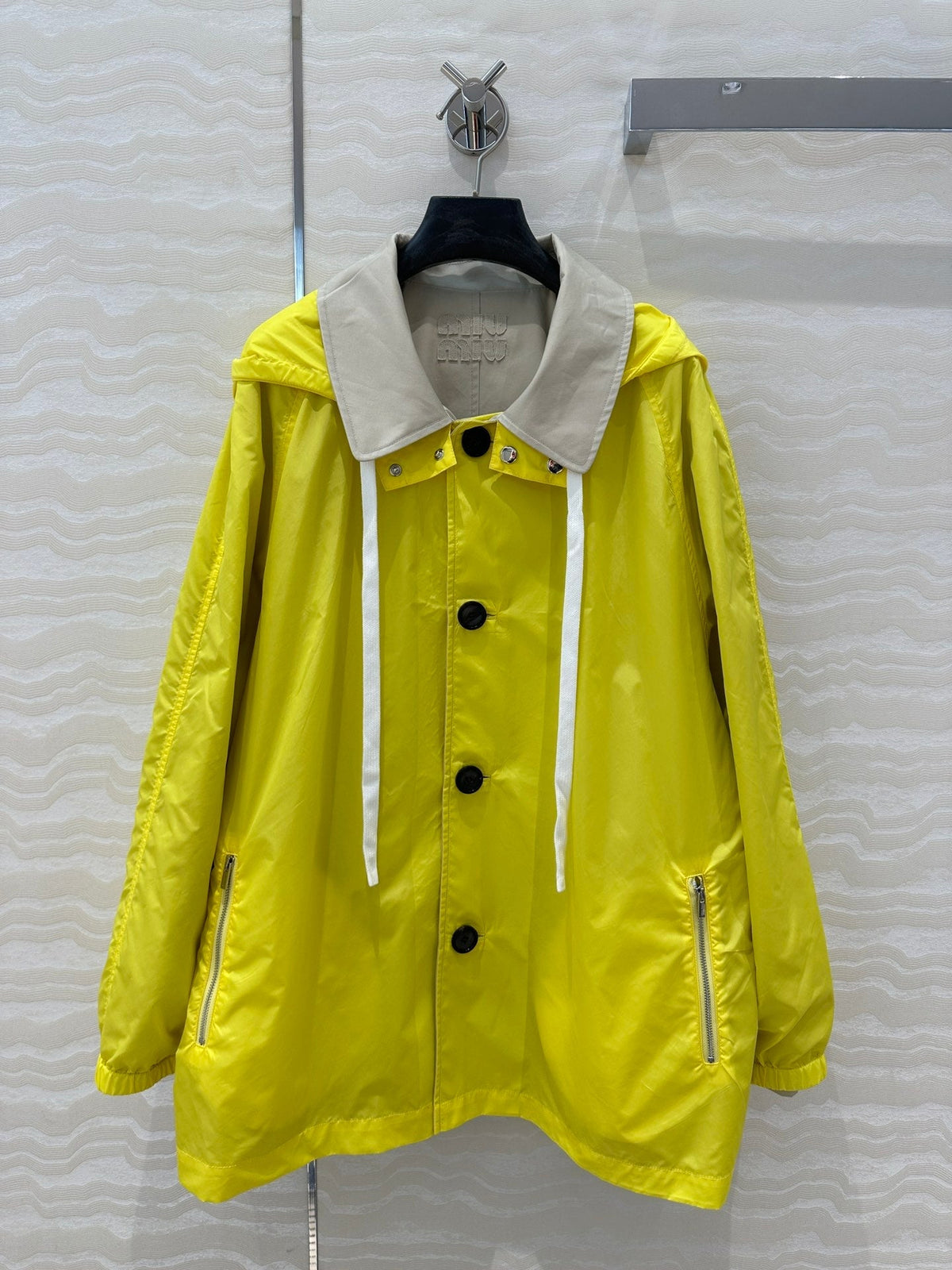 MIUMIU HOODED JACKET 276226