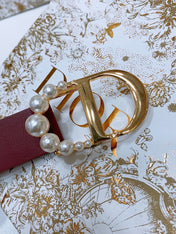 DIOR 25S BELT 30 MM IN RED CALFSKIN 586579