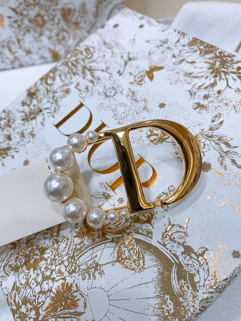 DIOR 25S BELT 30 MM IN WHITE CALFSKIN 586582