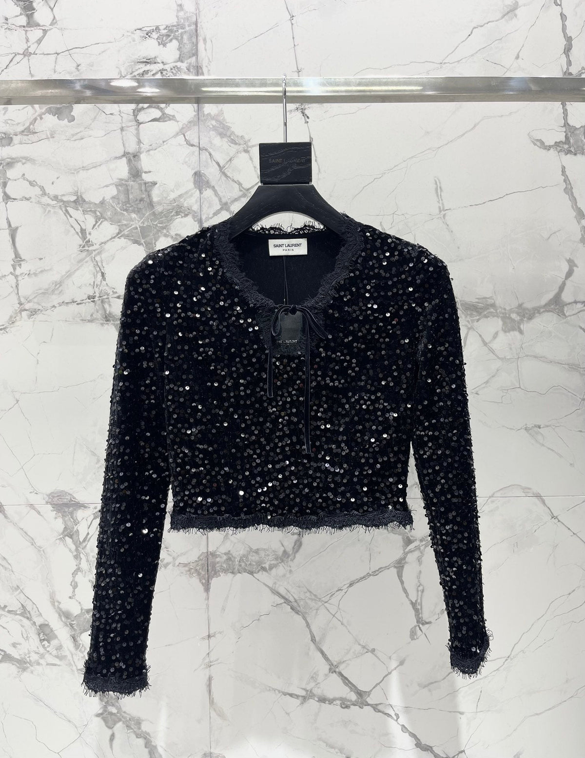 YSL 25S V-NECK TOP STYLE 125