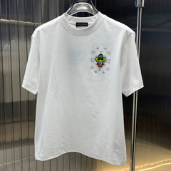 LV T-SHIRT IN WHITE COTTON 239497