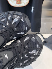 3XL EXTREME LACE SNEAKER BLACK MIX WHITE