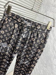 LV DARK BROWN MONOGRAM TROUSERS 239490