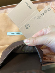 RUCHES SANDALS IN DARK BROWN LAMBSKIN