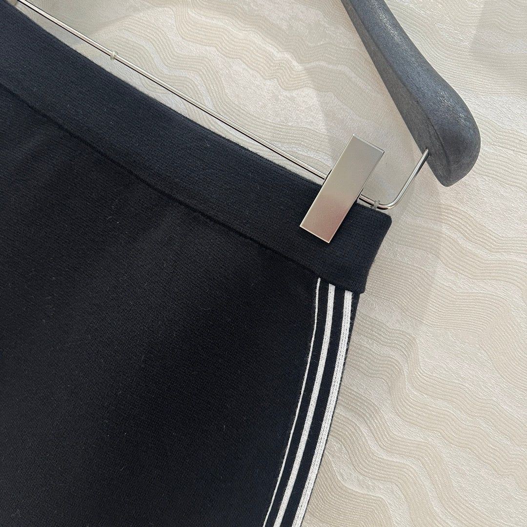 DIOR BLACK SPORTY MINI SKIRT