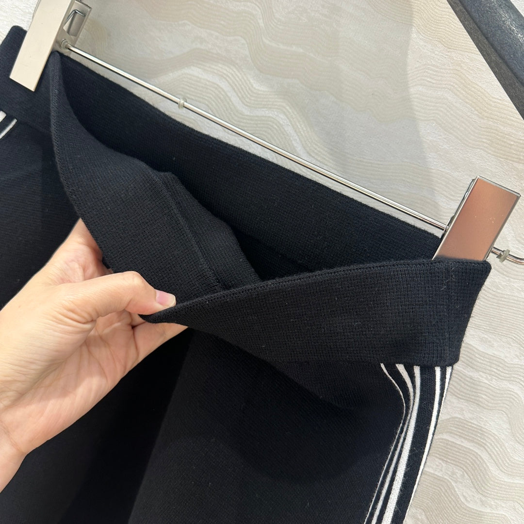 DIOR BLACK SPORTY MINI SKIRT