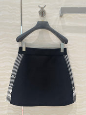 DIOR BLACK SPORTY MINI SKIRT