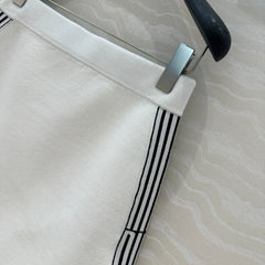 DIOR WHITE SPORTY MINI SKIRT
