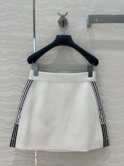 DIOR WHITE SPORTY MINI SKIRT