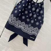 MIUMIU MIDNIGHT BLUE STRAPPY BACK TOP