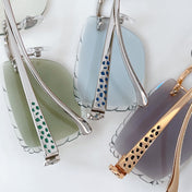 PANTHÈRE PHOTOCHROMIC LENSES RIMLESS SQUARE FRAME SUNGLASSES 580850 IN METAL