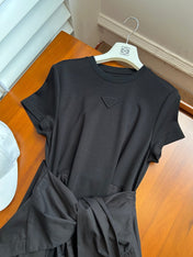 Loewe Patchwork Dress Cotton Nylon